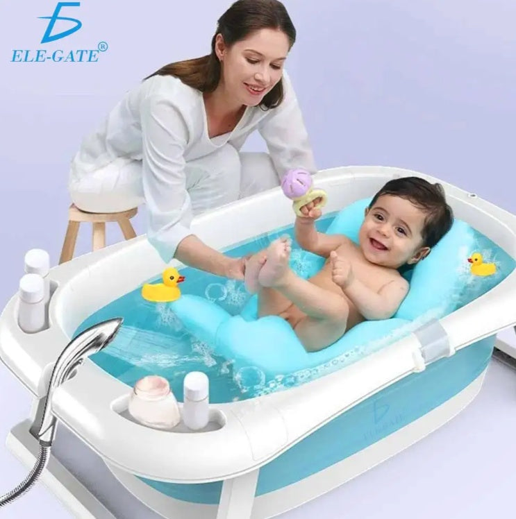 Foldable Baby Bathtub – Safe, Non-Slip, Easy to Store
