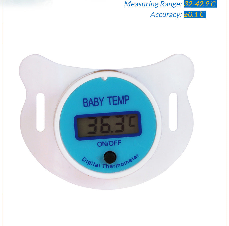 Baby Pacifier Thermometer – Gentle, Quick & Worry-Free Checks