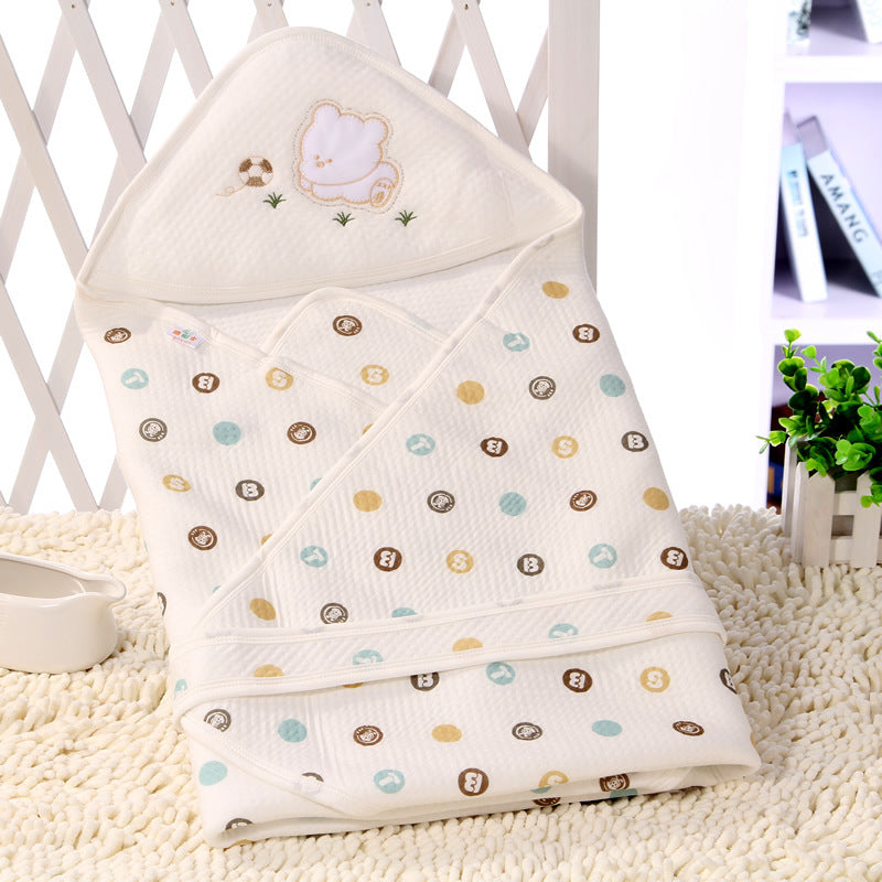 Soft Cotton Baby Quilt – Gentle Swaddle for Sweet Dreams