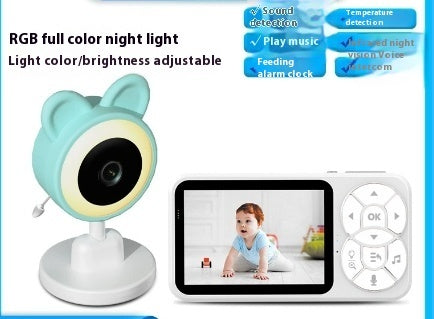 Smart Baby Monitor with VOX, Night Vision & Sound Alarm