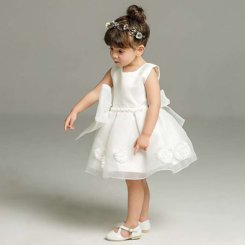 Elegant Baby Girl Flower Girl Wedding Tutu Dress