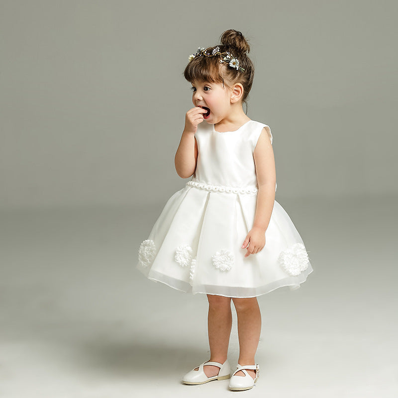 Elegant Baby Girl Flower Girl Wedding Tutu Dress