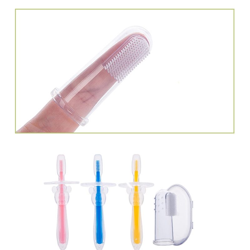 Soft Silicone Baby Toothbrush & Teether – Gentle Gum Care