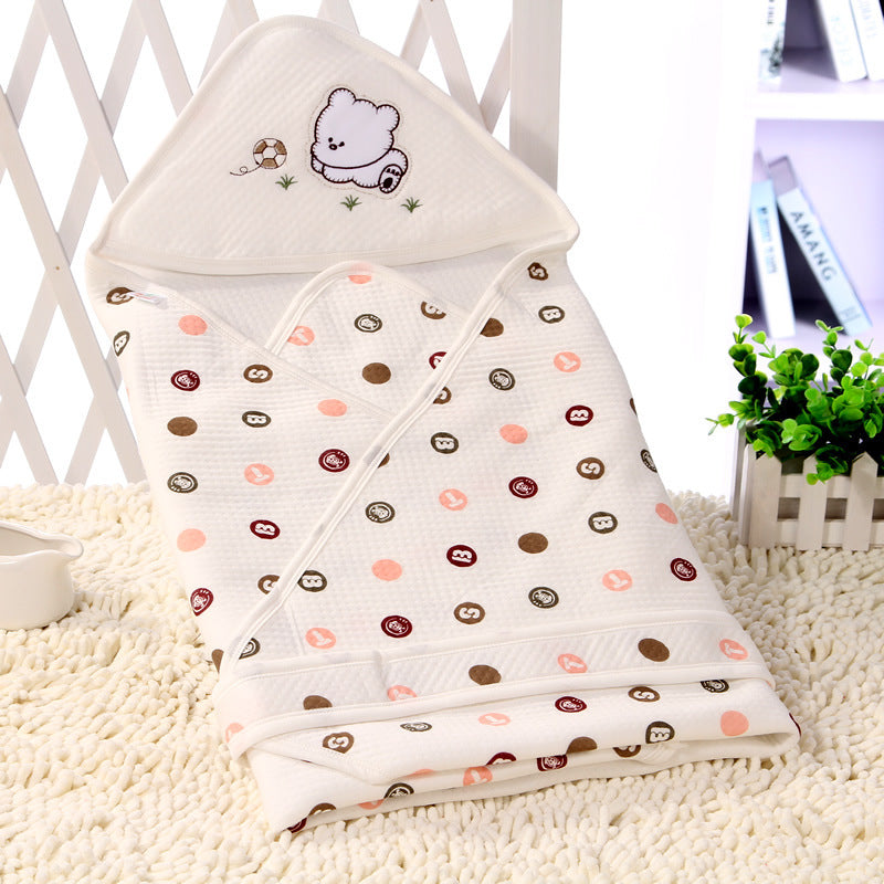 Soft Cotton Baby Quilt – Gentle Swaddle for Sweet Dreams