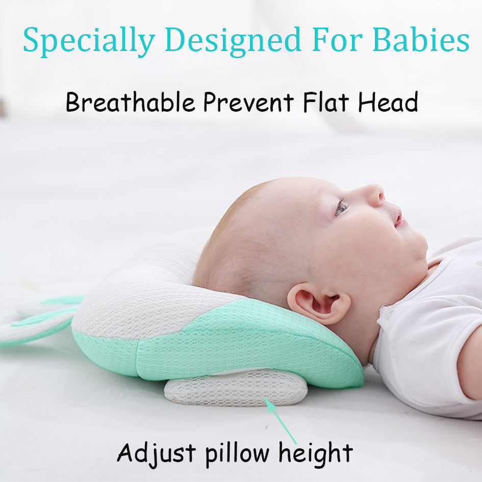Comfy Baby Pillow for Perfect Head Shape Support