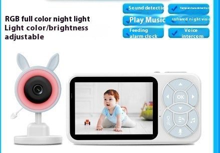 Smart Baby Monitor with VOX, Night Vision & Sound Alarm