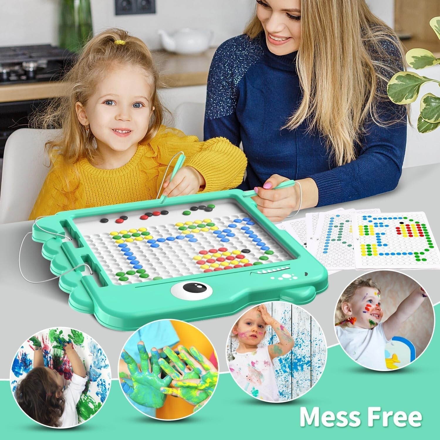 Magnetic Drawing Board – Fun Montessori Learning Toy for Kids