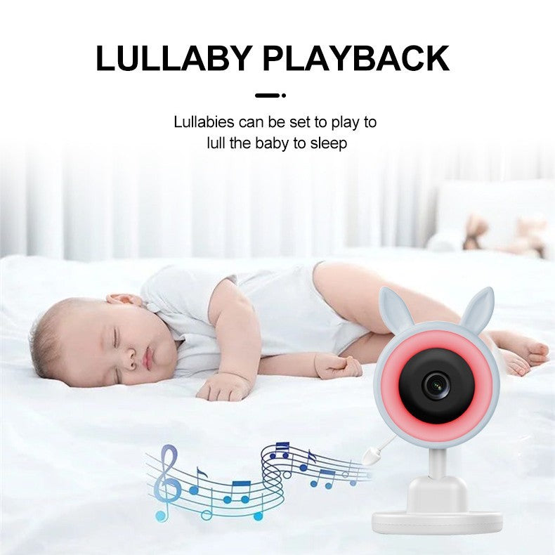 Smart Baby Monitor with VOX, Night Vision & Sound Alarm