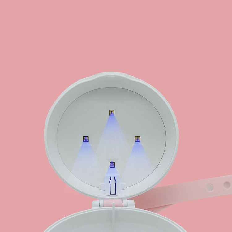 Portable LED UV Sterilizer Box – Safe & Quick Baby Pacifier Cleaner