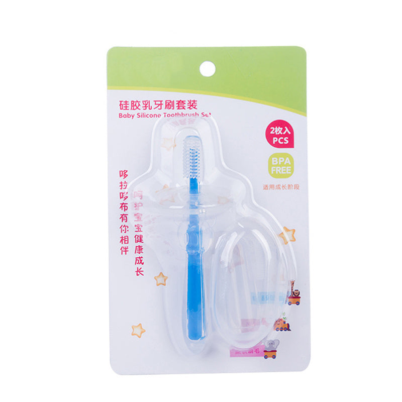 Soft Silicone Baby Toothbrush & Teether – Gentle Gum Care