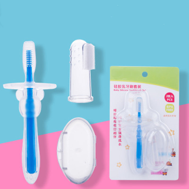 Soft Silicone Baby Toothbrush & Teether – Gentle Gum Care