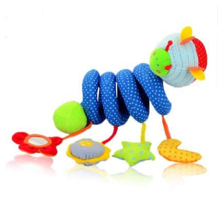 Spiral Hanging Rattle Toy for Baby Stroller & Crib