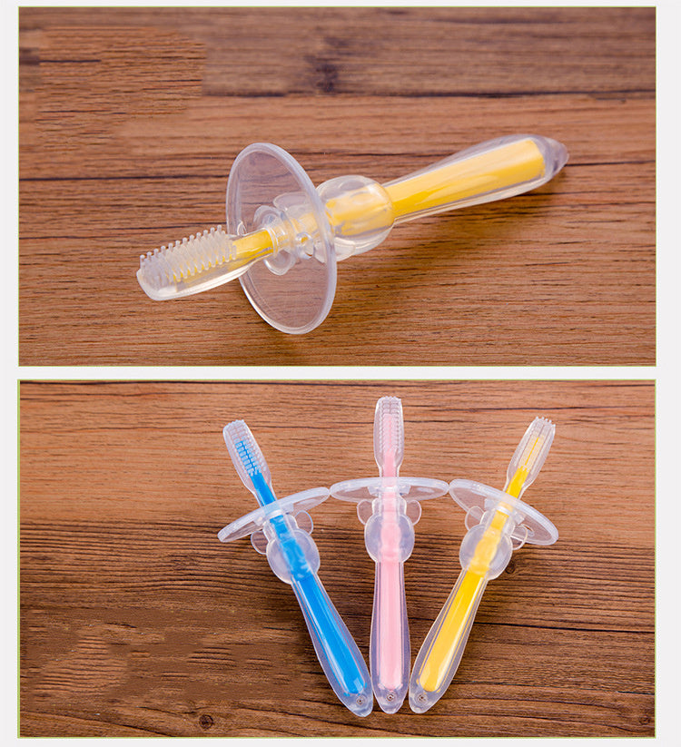Soft Silicone Baby Toothbrush & Teether – Gentle Gum Care